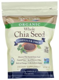 SPECTRUM NATURALS: Chia Seed Omega-3 and Fiber