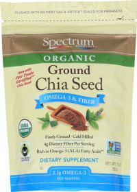 SPECTRUM ESSENTIALS: Ground Chia Seed Omega-3 & Fiber