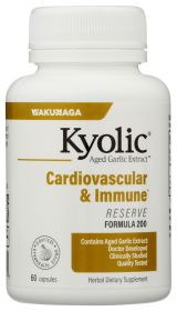 KYOLIC: Aged Garlic Extract Cardiovascular Extra Strength Reserve