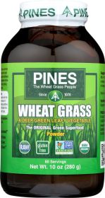 PINES WHEAT GRASS: Organic Wheat Grass Powder