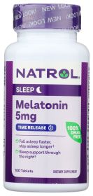 NATROL: Melatonin TR Time Release 5 mg