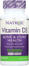 NATROL: Vitamin D3 10