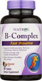 NATROL: B-Complex Fast Dissolve Coconut Flavor