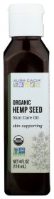 AURA CACIA: Organic Hemp Seed Oil