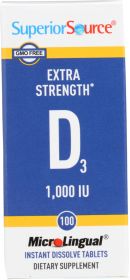 SUPERIOR SOURCE: Vitamin D3 1000 IU