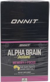 ONNIT: Alpha Brain Blackberry Lemonade 30P