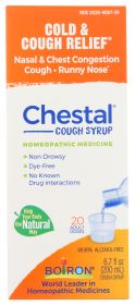 BOIRON: Chestal Cold And Cough Adult