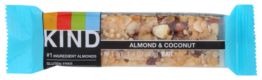 KIND: Fruit and Nut Bar Almonds and Coconut