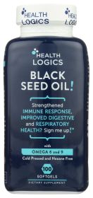 HEALTH LOGICS: Black Cumin Seed Oil