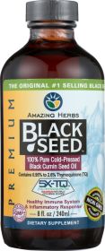 AMAZING HERBS: Black Seed Cold-Pressed Oil