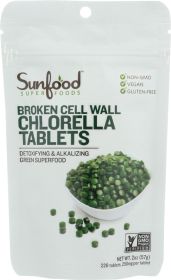 SUNFOOD SUPERFOODS: Tablets Chlorella