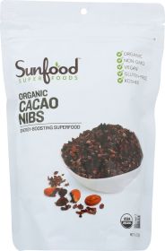 SUNFOOD SUPERFOODS: Organic Cacao Nibs