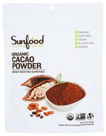 SUNFOOD SUPERFOODS: Organic Cacao Powder