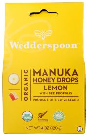 WEDDERSPOON: Organic Manuka Honey Drops Lemon