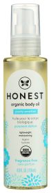 THE HONEST COMPANY: Organic Body Oil Fragrance Free