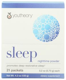 YOUTHEORY: Sleep Nighttime Powder 21 Packets