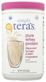 SIMPLY TERAS: Pure Whey Protein Plain Unsweetened