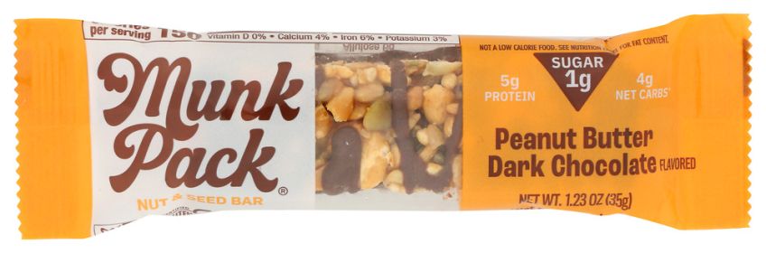 MUNK PACK: Peanut Butter Dark Chocolate Keto Nut & Seed