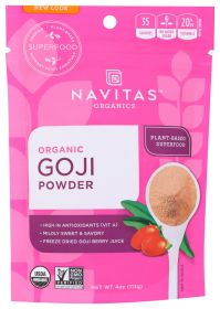 NAVITAS ORGANICS: Organic Goji Berry Powder