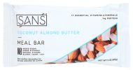 SANS MEAL BAR: Bar Meal Coconut Almond Butter