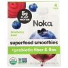 NOKA: Blueberry Beet Superfood Smoothie Prebiotic Fiber 4Pk