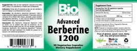 BIO NUTRITION: Advanced Berberine 1200