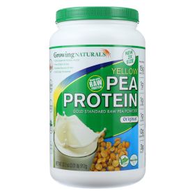 Growing Naturals Pea Protein Powder - Original Flavor - 32.2 Oz