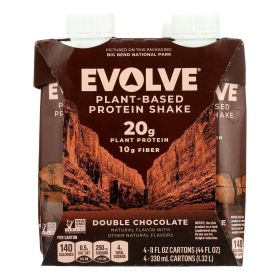 Evolve Classic Chocolate Protein Shakes - Case Of 3 - 4/11 Oz