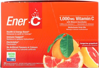 ENER LIFE: Tangerine and Grapefruit Multivitamin Drink Mix