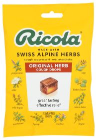 RICOLA: Natural Herb Throat Drop Original Natural Herb