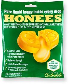 AMBROSOLI: Honees Cough Drops Original Bag