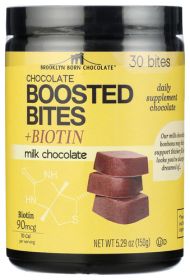 BROOKLYN BORN CHOCOLATE: Biotin Milk Chocolate Bites