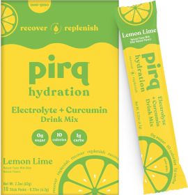 PIRQ: Lemon Lime Hydration Drink Mix