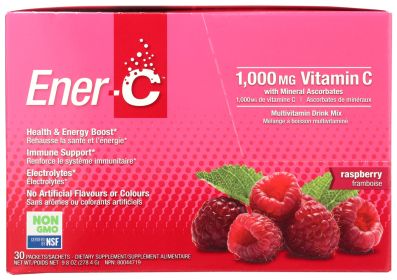 ENER LIFE: Raspberry Multivitamin Drink Mix