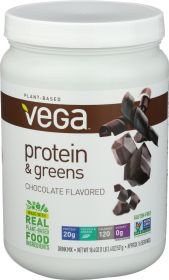 VEGA: Protein and Greens Plant Based Protein Powder Chocolate