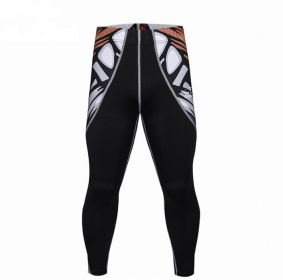 Men Workout Pants Quick-Dry Soft Baselayer Tights Compression Workout Pants (Color: 5, size: S)