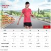 Women's Short Sleeve Workout Shirts Crewneck Sports Yoga Running Dry Fit Tops